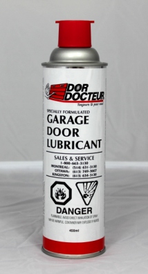lubricant garage door